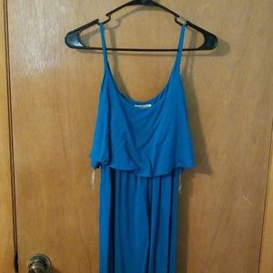 Charlotte Russe Maxi Dress Teal